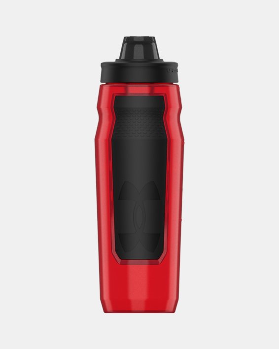 UA Playmaker Squeeze 32 oz. Water Bottle in Red image number 0